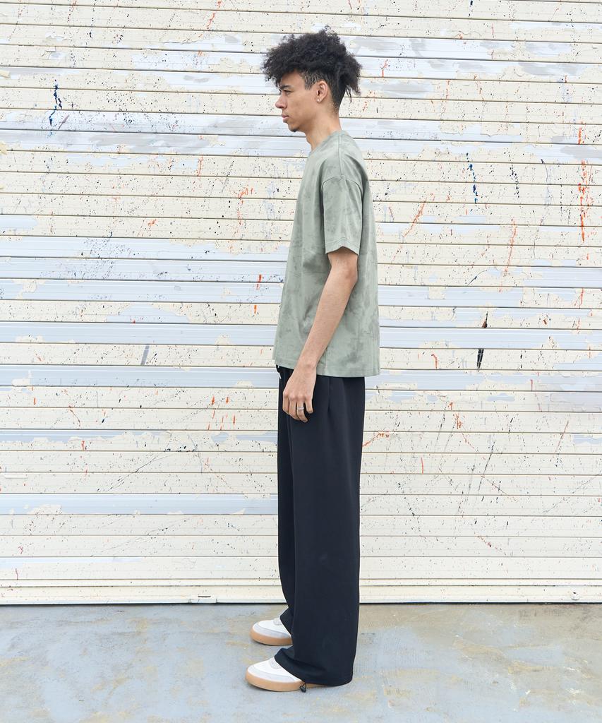 CREAM SODA LAB Air Banding Wide String Pants Black