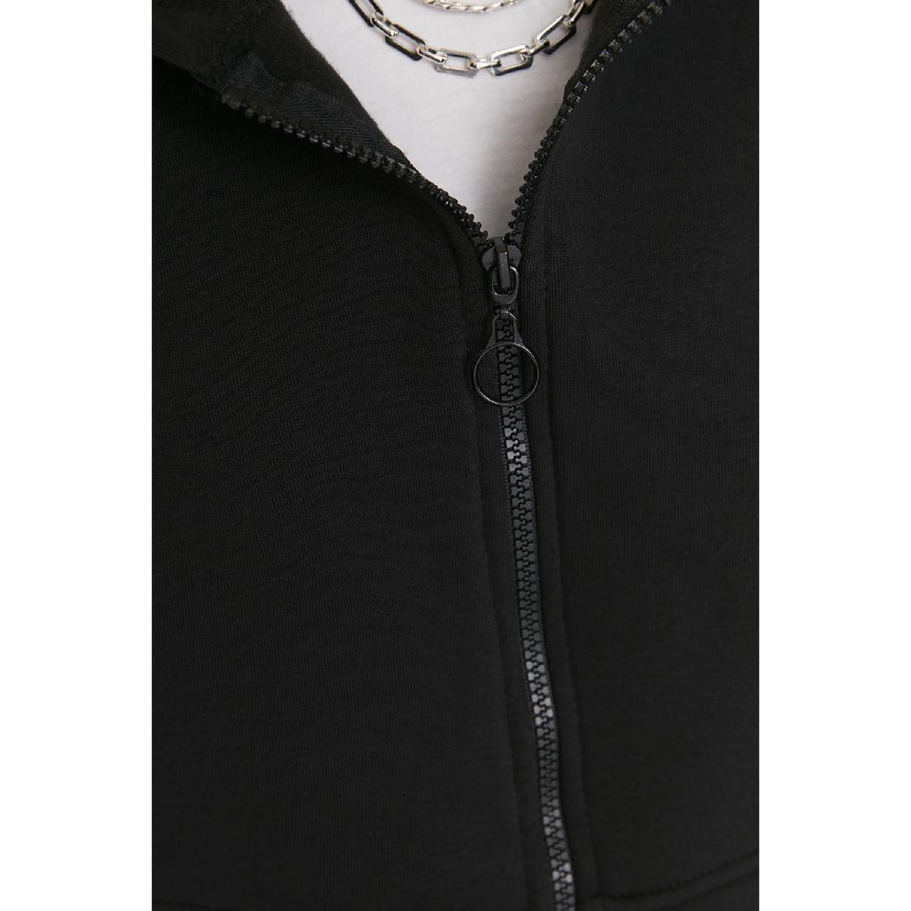 Beige gestricktes Sweatshirt