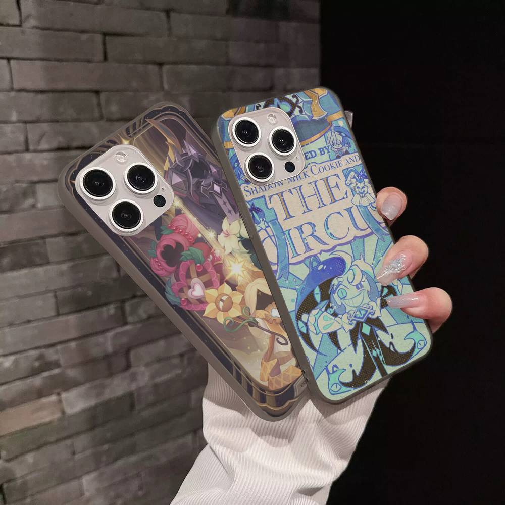 Game Cookie Run Kingdom For IPhone 17 16 15 14 13 12 11 Pro Max Plus Pro Corrugated Shockproof Matte Phone Cover