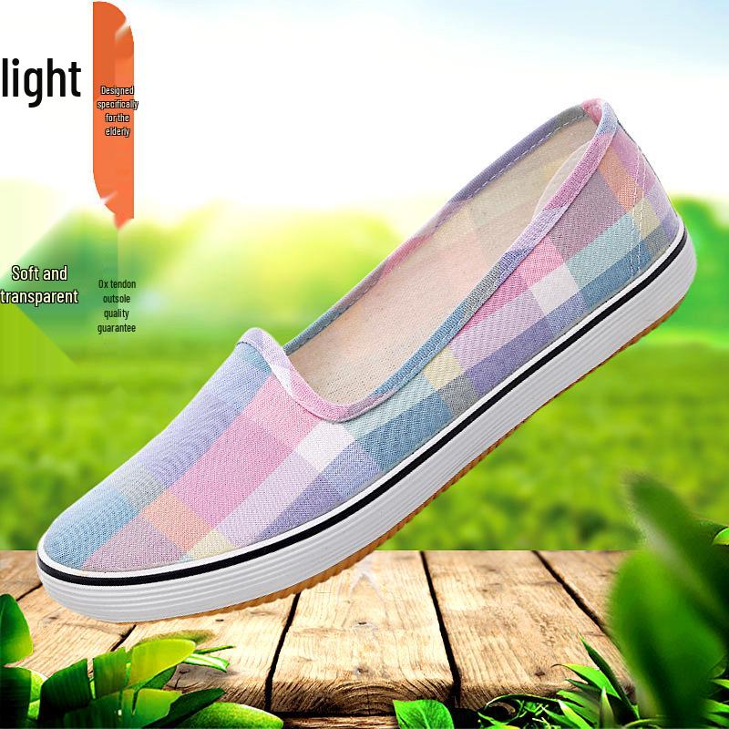 Women's Lightweight Non-slip Soft Sole Slip-on Shoes - Wear-resistant Spring/Summer Style