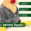 Weihnachten Quietschendes Hundespielzeug Plüsch Gefülltes Huhn Kauspielzeug für Kleine Mittelgroße und Große Hunde Niedliches und Fy Interaktives Welpenspielzeug mit