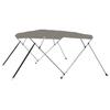 4 Bow Bimini Top Gray 243 x 244 x 137 cm