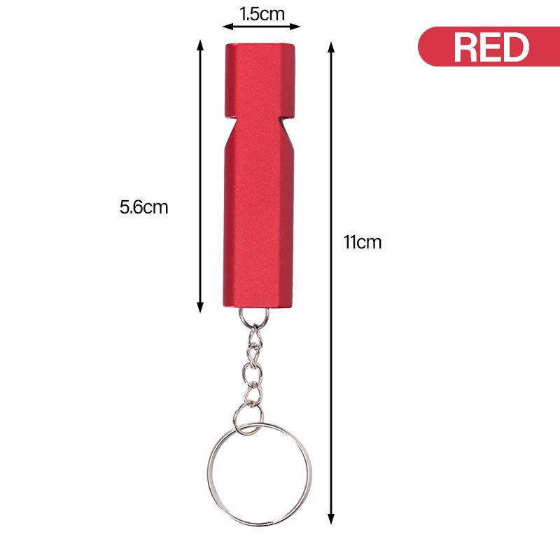 Birds Training Whistle Aluminum Alloy Survival Whistle Portable Emergency Keychain Whistle Pet Bird Parrot Training Tools