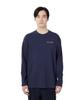 Trad Label Pocket Heavy for Men and Size Indigo L/S T-Shirt SPTL-TS-26SU907 Long-sleeved T-shirt Women, M,