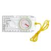 Compasses Map Scale Ruler with Lanyard Navigation Tool Plastic Multifunction for Hiking Camping Outdoor Equipment