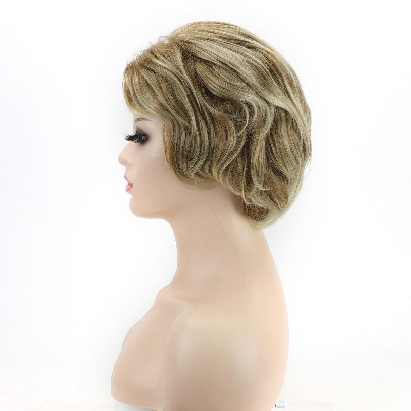 Synthetic Short Wigs for Women Auburn Wig Pixie Cut Wig Halloween Cosplay Party Costume Natural Hairstyles