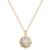 Necklace Earrings Set Light Luxury Heavy Industry Pearl Full Diamond Personality Temperament Banquet Earrings Item Group
