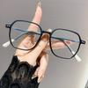 Large Frame Anti Blue Light Glasses Oversize Frame Square Frame Presbyopia Glasses High Definition Plus Diopters