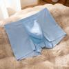 Men Boxer Underwear Elastic Mid-Waist Elephant Nose Design Shorts Briefs Quick Drying Seamless Soft Fabric
