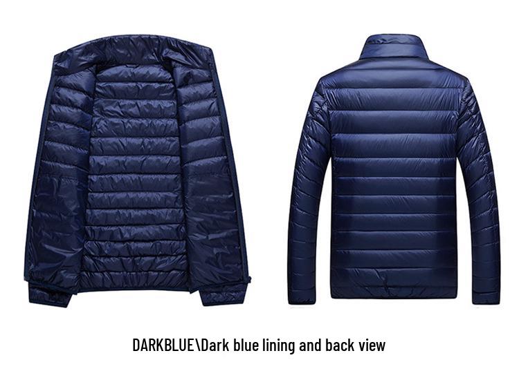 Men's Plus Size Lightweight Winter Down Jacket – New Fashion Warm Youth Coat