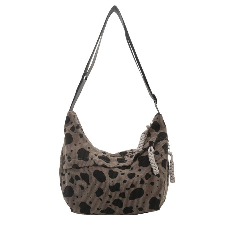 

Lazy wind casual versatile Korean version ins large-capacity shopping bag literary new cloth bag shoulder bag серый