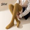 Thigh High Socks Stockings Knee Warm Over Long Winter Women Extra Trendy Footless Thick Thermal