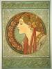 Alphonse Mucha Beauty Style Diamond Painting Kit for Home Decor 5D DIY Full Drill Canvas Oil Painting by Numbers Pictures Art