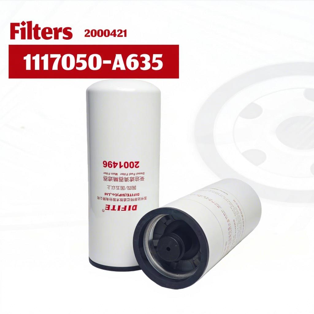 High Quality New Condition Truck Fuel Filters Engine Spare Parts for FF5687