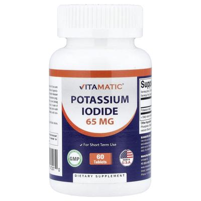 Ioduro di Potassio, 60 Compresse (32,5 mg per compressa)