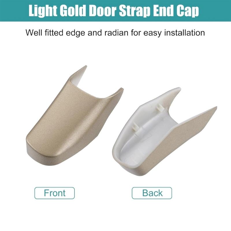 Door Interior Pull Handle Strap End Caps Car 3W1Z5422670AA Door Handle Replacement Set