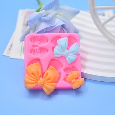 4 Style Butterfly Knot Silicone Molds DIY Cute Butterfly Cake Decoration Pastry Kitchen Baking Accessories Tools