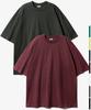EZKATON [2Pack] Dreaming Short Sleeve T-Shirt 2Pack Kmst6777 (B Type)