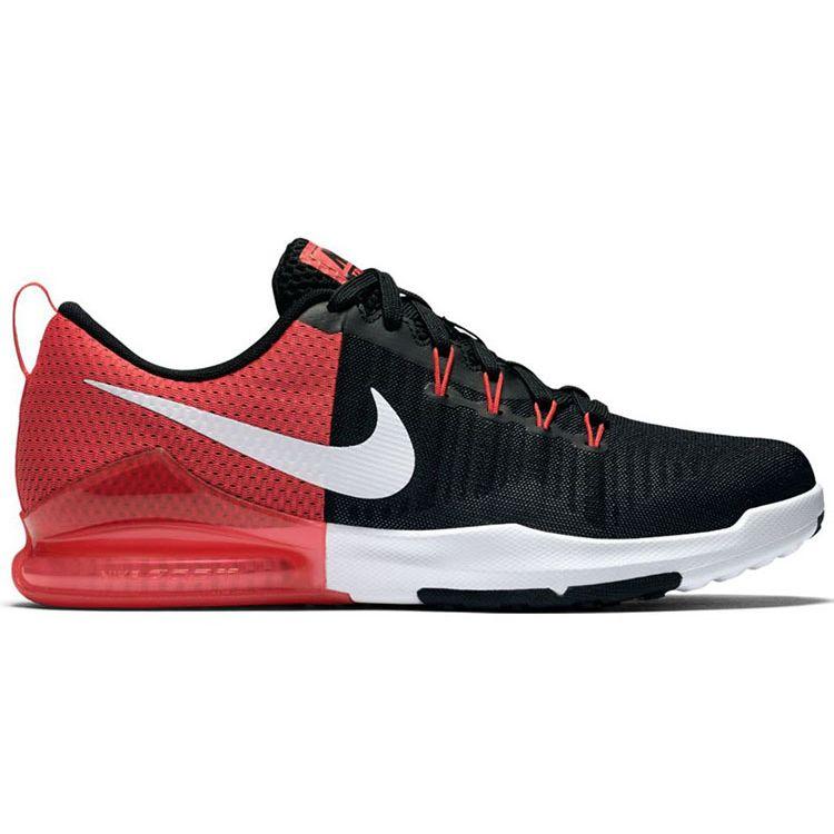 Nike Zoom Train Action Training Sports Comfort Fabric Shock Absorption Non-Slip Low-Top Marathon Running Shoes Men sneaker Black Red 852438-002