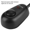 Water Drop Shape 12V Push Button Switch With Red/Green LED Indicator Lights
