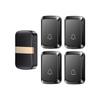 Battery-Powered Wireless Doorbell with DC Remote & Simple Call Button for Elderly, Dual Power