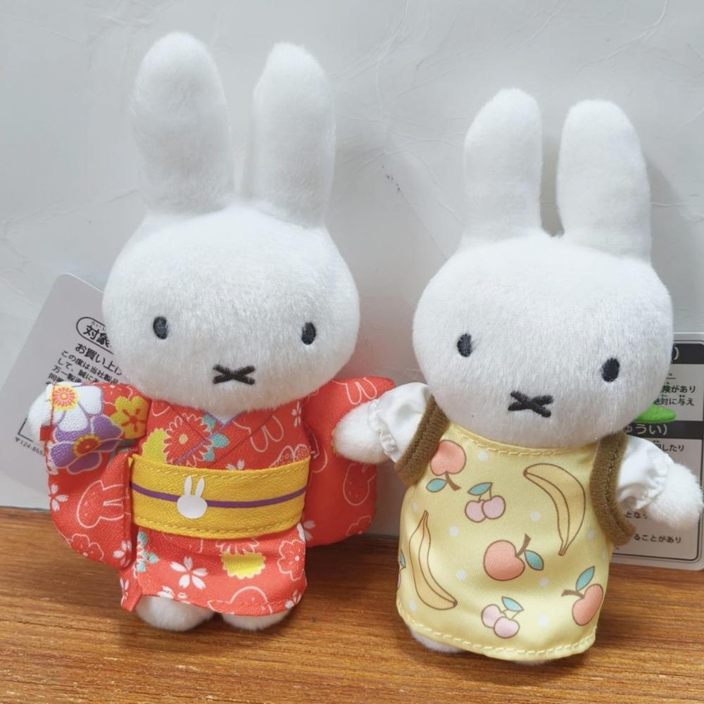 New Style Red Miffy Rabbit Doll Cartoon Ornament Fine Craft Desktop Display Decor Portable Holiday Gift Collectors Decor Toys