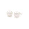 Earrings - PEARLS & COLORS - Pearls & Colors - 8–9 Mm Freshwater Pearl - 9 Ct Yellow Gold (375) - AAA+ White Pearl