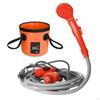 12 Shower Portable Electrical Foldable Bucket for Outdoor Camping Pets Washing Watering Pump