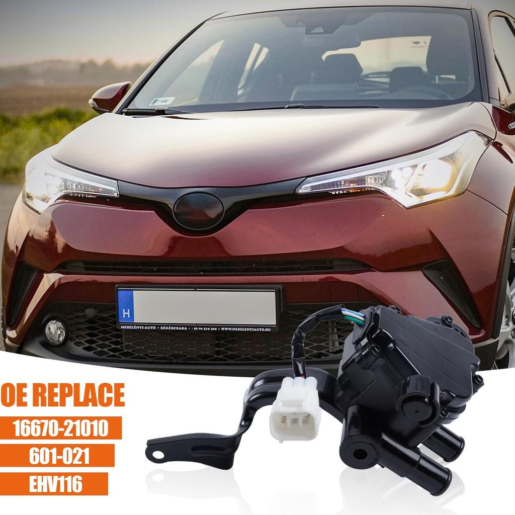 Coolant Control Valve fits for Toyota Prius Coolant Flow Control Valve 2004 2005 2006 2007 2008 2009 4Cyl 1.5L,Heater Control Water Valve,16670-21010