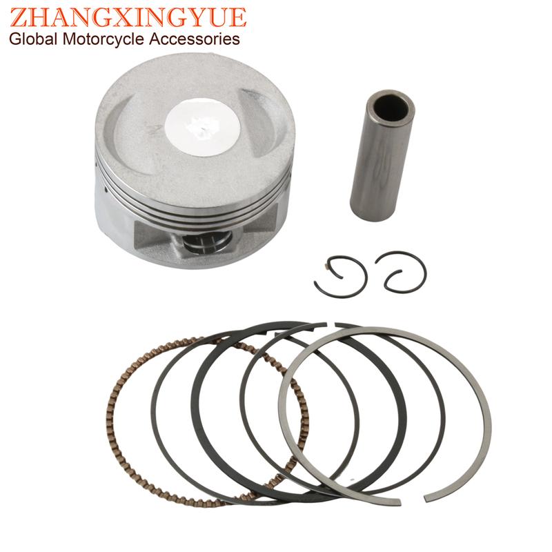 52.4mm 57.4mm 58.5mm 61mm 63mm Piston Kit For Kymco Agility DJ S Heroism Like Movie XL People S Super 8 125cc KUDU 4T