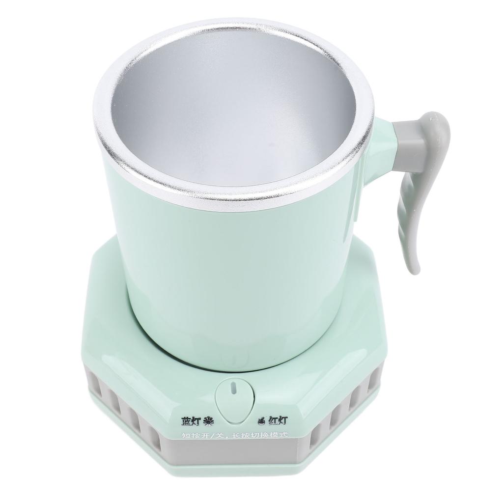 Electric Cooling Cup 420ML Fast Cool Down Dual Use Desktop Cup Cooler and Warmer for Tea Coffee