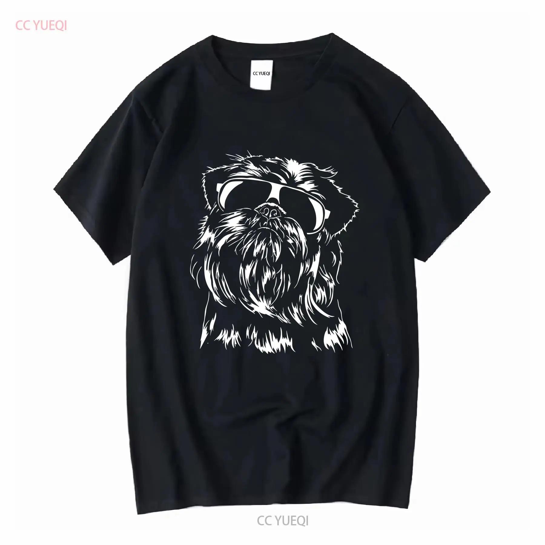 Brussels Griffon T Shirt Belge Mom Bruxellois Dad Dog Long or Short Sleeves Vintage Washed Comfortable Breathable Graphic S разноцветный