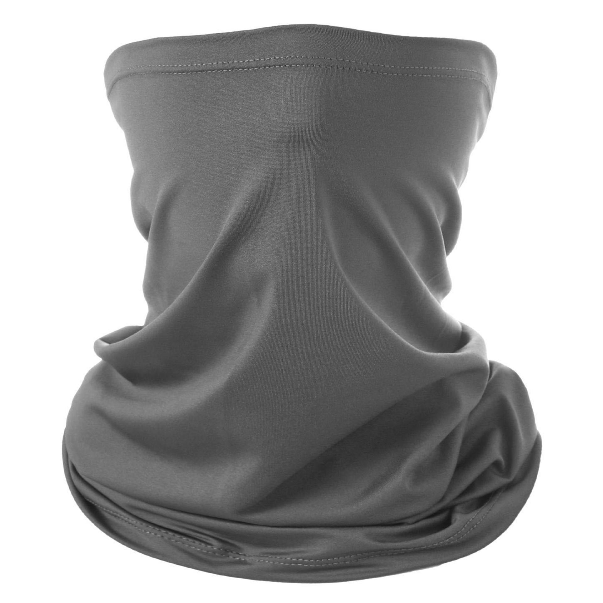 

Summer Breathable Outdoor Cycling Half Face Mask Sun Protection Ice Silk Neck Gaiter Dark Grey