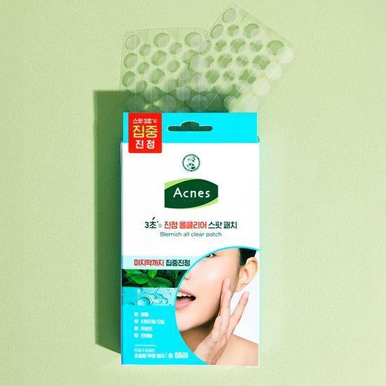Acnes 3-Second Soothing All-Clear Spot Patch (66 sheets)