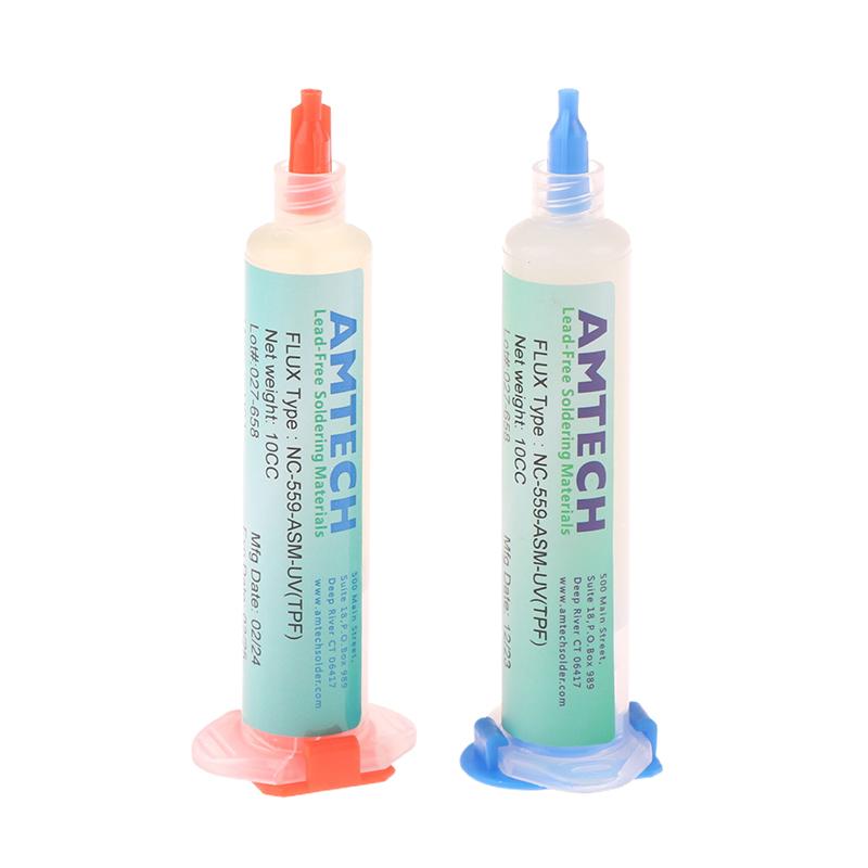 Nc-559-asm Flux Bga Balls,Liquid Solder for Soldering Syringe Solder Paste 10ml Flux for Soldering No Cleaning Welding Tools