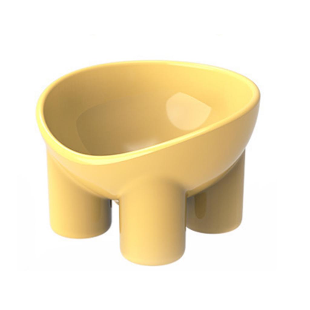 Elevated Pet Bowl Backflow Prevention Multifunctional Ergonomic Tilted Raised Food Water Bowls for