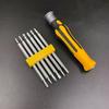 12-in-1 Magnetic Screwdriver Set – Cross & Flat Head Bits, Multifunctional Precision Handheld Maintenance Tool