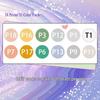 Pinbeads Fusion Beans Refill Pack: All-Color Series, 1000 Beads (2.6mm) for DIY Puzzle Crafting