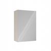 Hanging Bathroom Cabinet with Mirror Above Sink Pola 1Dl 1 Door Cashmere