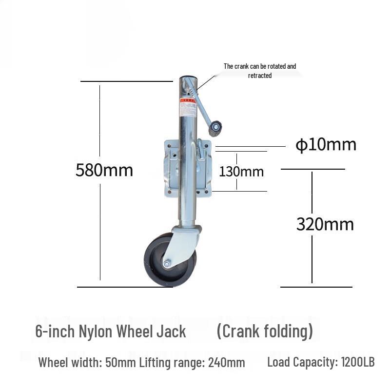 Wenzhiwu Outdoor Trailer Jack & Support Leg