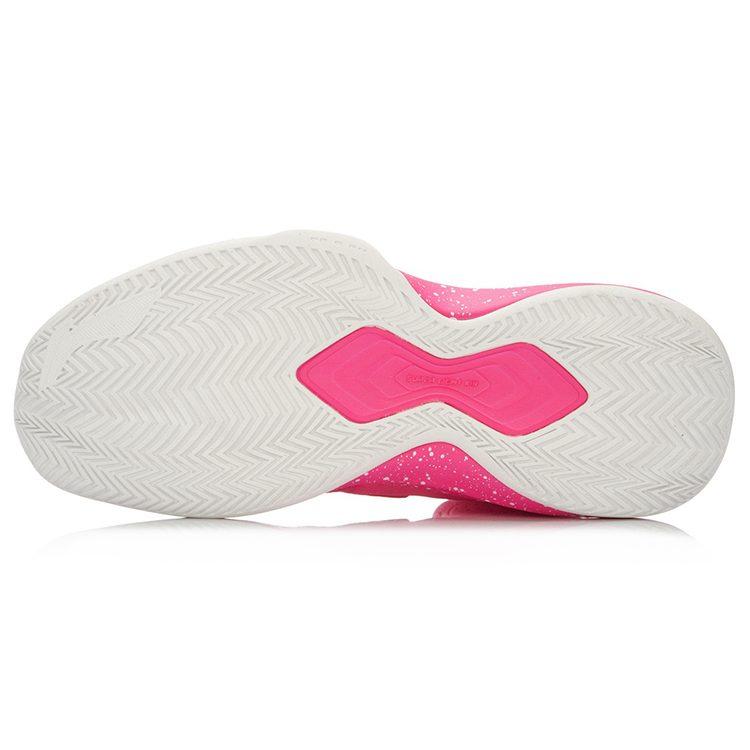 Li Ning Super Light 13 Basketball Shoes Unisex High Top Fluorescent Fruit Pink ABFL011-5