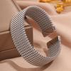 Hot-selling titanium steel bracelet, girls' high-end sense of fashion, popular light luxury in Europe and the United States, Gypsy star love diamond 