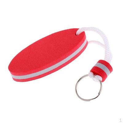 80 x 35 mm ovale schwimmende Schlüsselanhänger-Accessoires