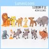 12pcs Movie The Lion King Simba Cake Toppers Action Figure Doll Set Kid Toy Gift Educational And Engaging Collection For Children And Collectors