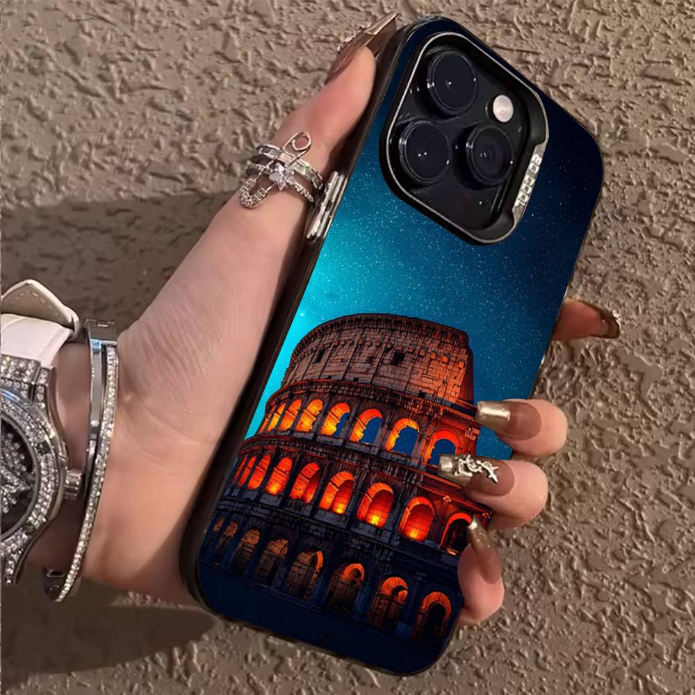 Colosseo Amphitheatrum Flavium Phone Case For iPhone 17,16,15,14,13,12,11,Pro,Max,Plus Shockproof Cover