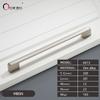 Oukali  New Design Zinc Alloy Pulls 96 128 192mm Home Furniture Hardware Kitchen Cabinet Dresser Drawer Door Pull Handles