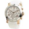 Salvatore Marra Men S Chronograph Analog Watch White Pgwh Pink Gold