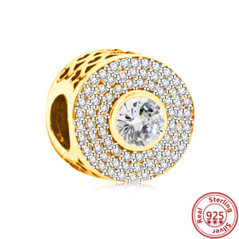 

Медь 925 пробы Золотое Сердце Любви Четырехлистный Клевер Ангел Солнце Дерево Перья DIY Бусины Подходят для Оригинального Шарм-браслета Pantaro Мелкий Циркон 3mm-4mm