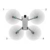 4Pcs Drone Landing Legs Compatible for DJI MINI 3 PRO Drone Front Rear Landing Gear Heightened Support Legs Drone Replacement Accessories