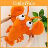 Cartoon Lobster Plush Pillow Soft Stuffed Toy For Kids And Teens
